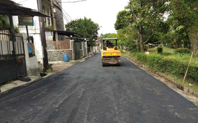 Pelapisan Aspal Hotmix Jalan Komplek Perumahan di Kembangan Jakarta Barat Pelapisan Aspal Hotmix Jalan Komplek Perumahan di Kembangan Jakarta Barat
