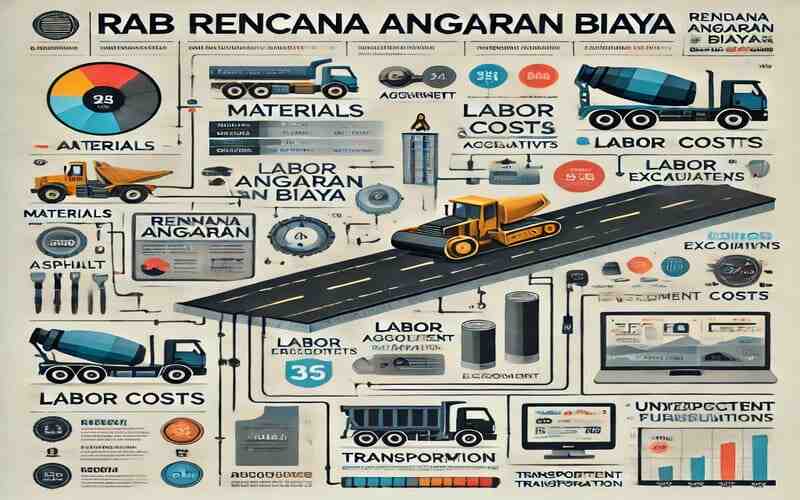 RAB Jalan Aspal: Cara Membuat & Menghitung Biaya Pengaspalan