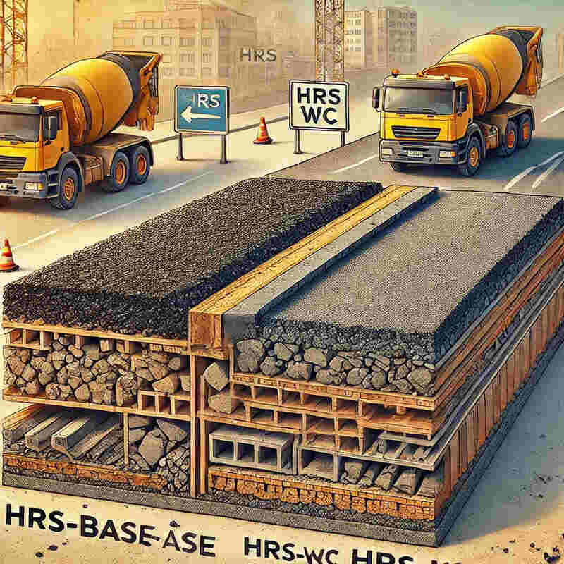 Aspal HRS Base dan WC