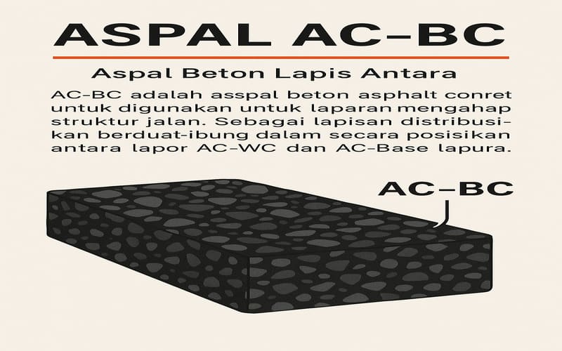 Mengenal Aspal AC-BC: Komposisi, Berat Jenis & Biaya